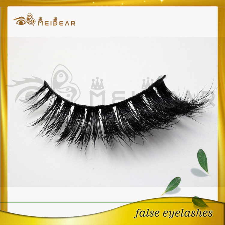 Distributor handmade vegan 3d mink eyelashes like mink design